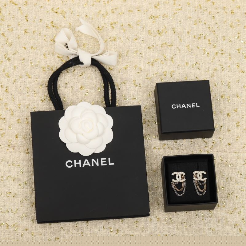 Ch*el earrings